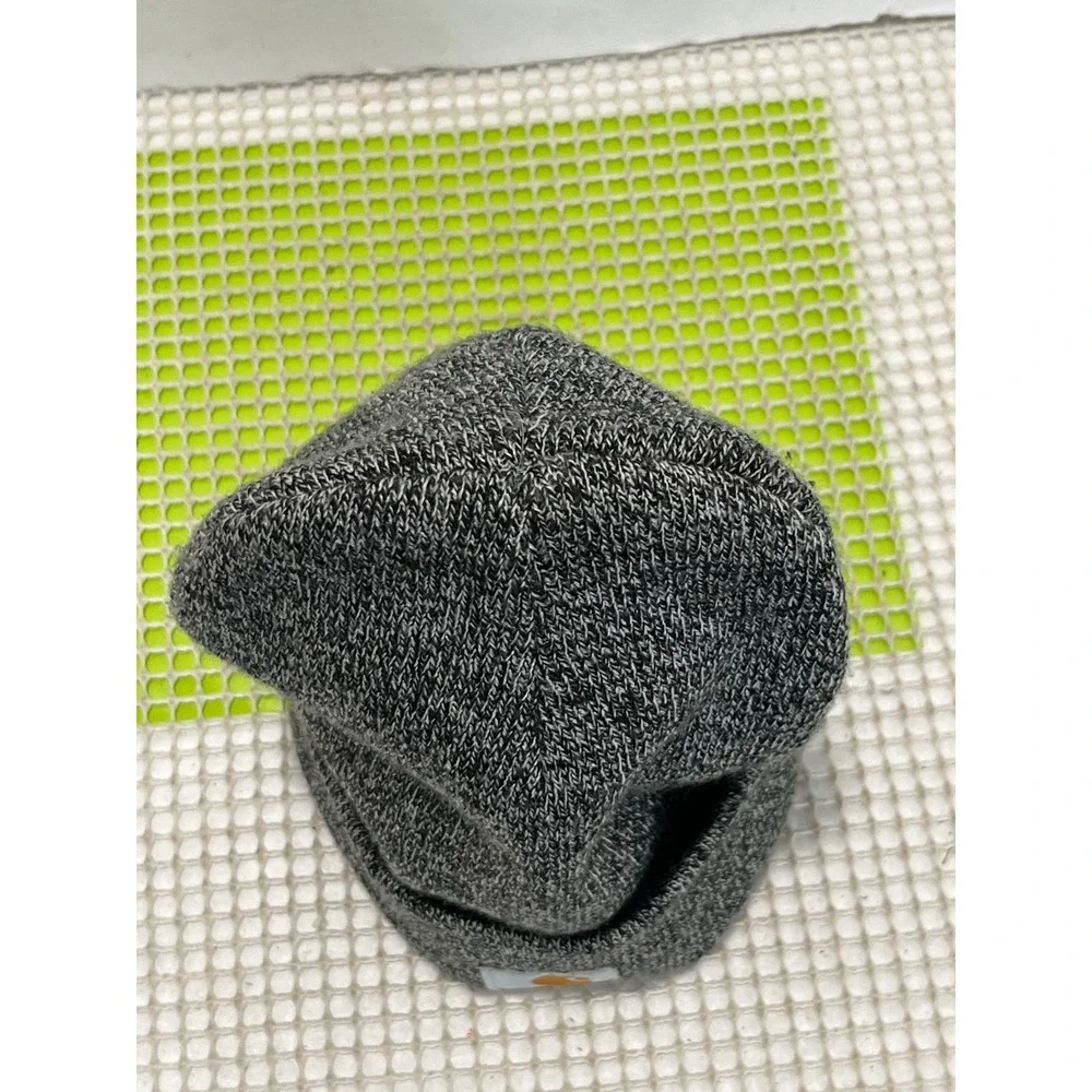 Carhartt A18 Acrylic Watch Hat Beanie Charcoal Heather Gray Marl Knit OSFM
